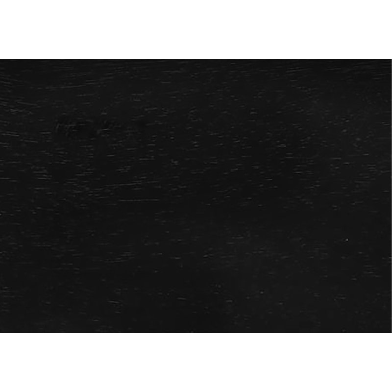 Structure de lit plateforme contemporaine en bois noir grand format, structure ouverte, 12 lattes de soutien, capacité de 600 lb, 68,07 po de largeur avec et avec pieds, look, matelas standard, assemblage facile, 84,5 L