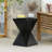 Side Table With Modern Prismatic Shape-1822727595