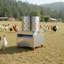 Machine à plumer le poulet, tambour 19,7 po, machine à plumer électrique 2 ch et 275 tr / min avec 106 doigts souples et roues de transport, extracteur de plumes en acier inoxydable pour le traitement de 2 à 4 poussins une fois