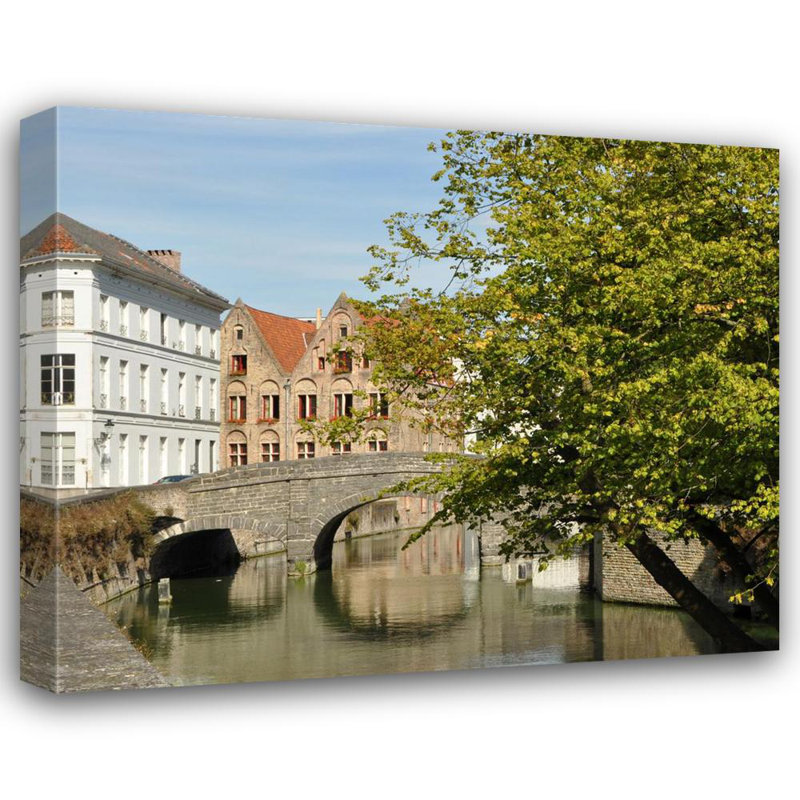 Augustijnen Bridge, Belgium, 28" H x 34" W