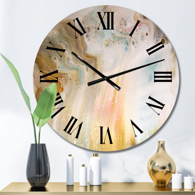 Horloge murale surdimensionnée