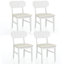 Ensemble de 2 chaises de cuisine Farmhouse