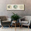 "Beach Treasures" 3 "par Emily Adams, art mural sur toile, 60" x 20 "