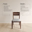 Upholstered Solid Wood Dining Chair-1822780560