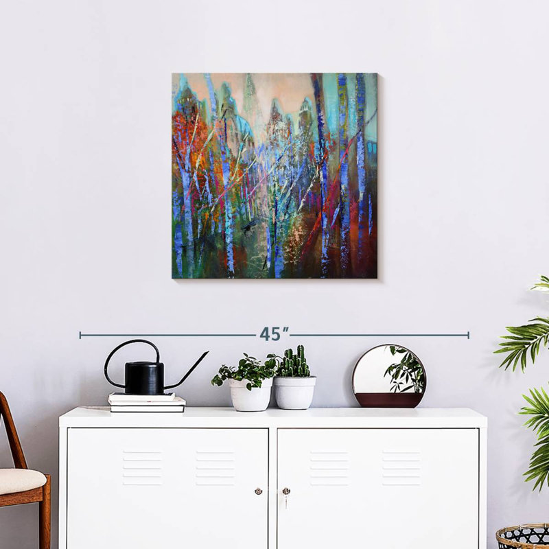 Spring In The Castle, 24" H x 24" W