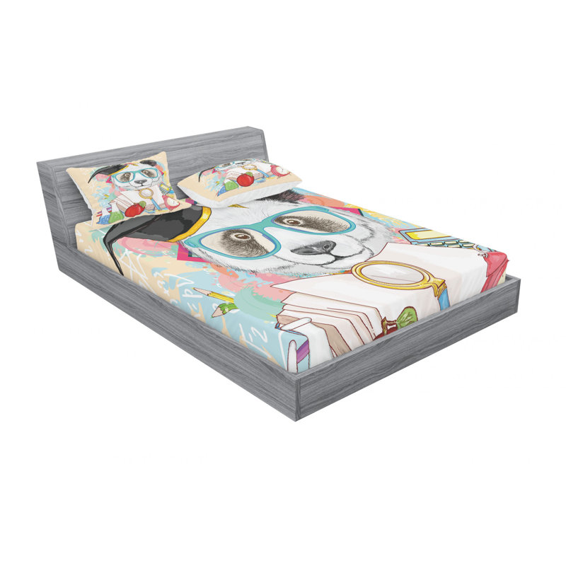 Microfiber Sheet Set, Full/Double Sheet Set with Fitted Sheet