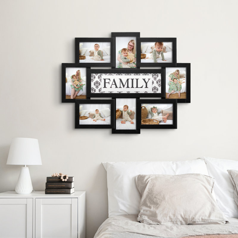 Pourteau 8 Opening Family Picture Frame 