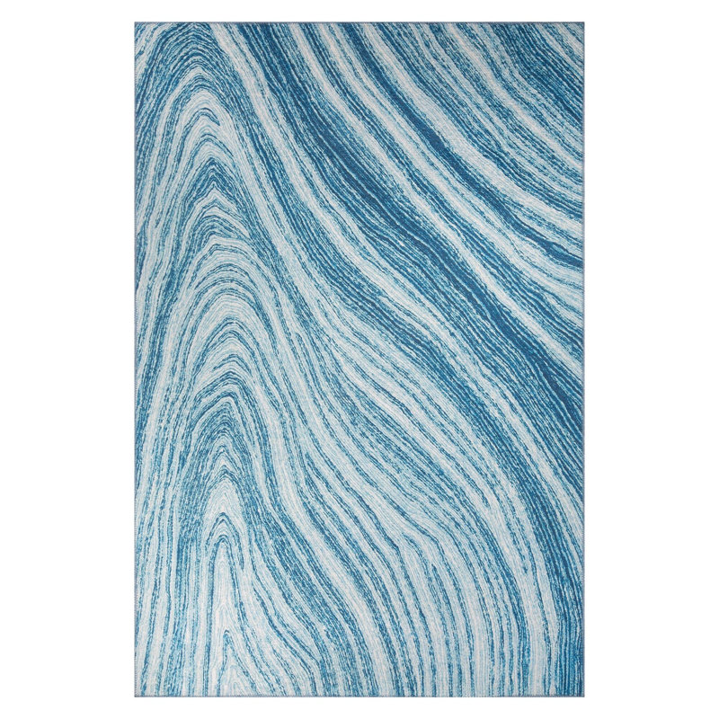 Premium 100% Polyester Area Rug, 6.9 x 10.2 ft | 1850 g/m², 0.2 in Pile Height | Recycled Poly Cotton Underside | Machine Washable at 30°C | Soft, Durable, Eco-Friendly Design for Modern Living Spaces