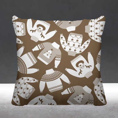 Outdoor Reversible Throw Pillow