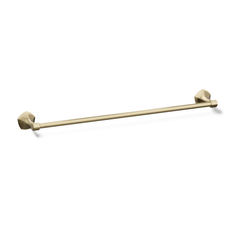 Occasion Towel Bar, Vibrant French Gold, 2.31" H x 24" W x 3.5" D