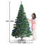 Arbre de Noël artificiel pré-éclairé 6,5 pi The Holiday Aisle®-1621073539