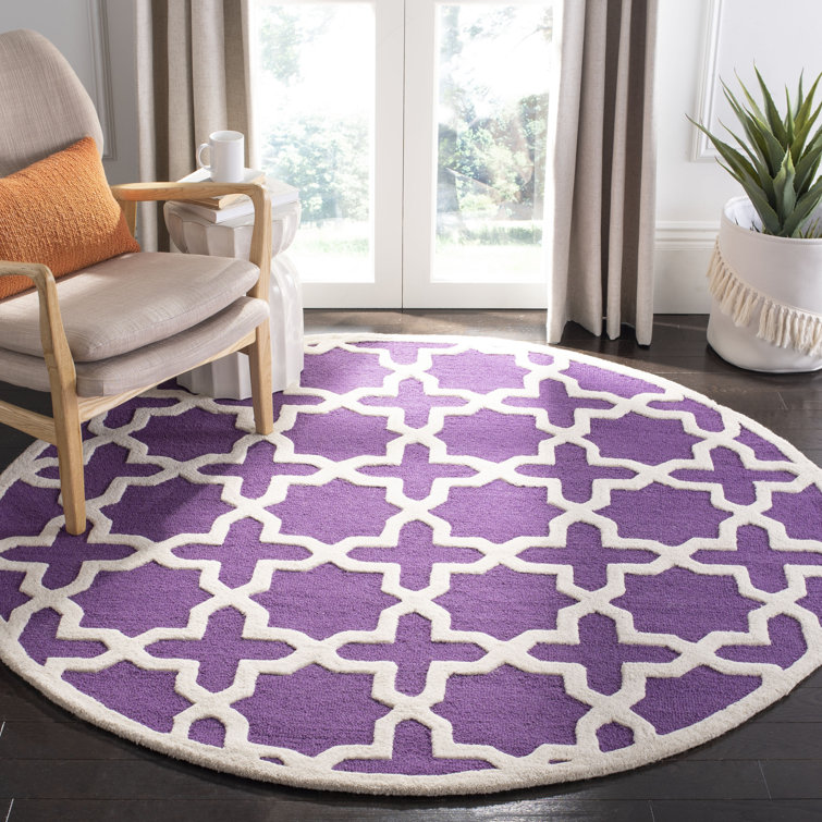 Igna Hand Tufted Wool Geometric Rug