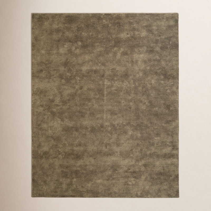 Cliona Solid Area Rug, Rectangle 2' x 3'