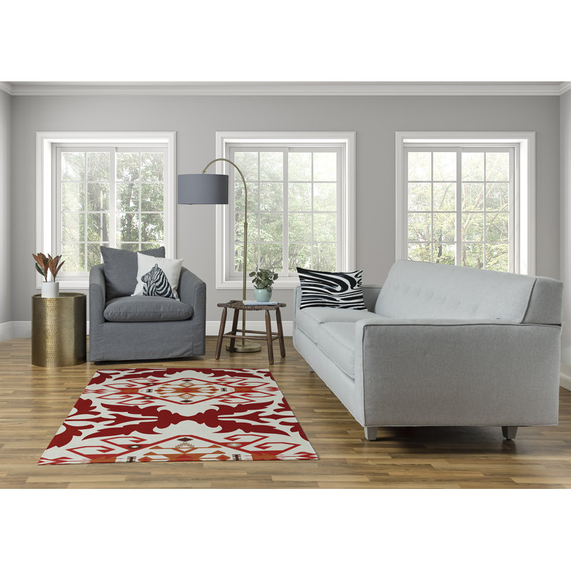 Chenille Abstract Indoor Rug, Rectangle 8' x 10'