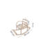 Chaise berçante moderne pour enfants (chaise incluse seulement)