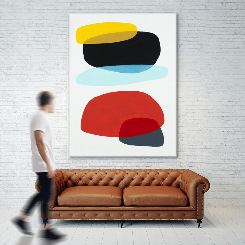 «Joy and pop II on Canvas» par Daleno, reproduction d'art