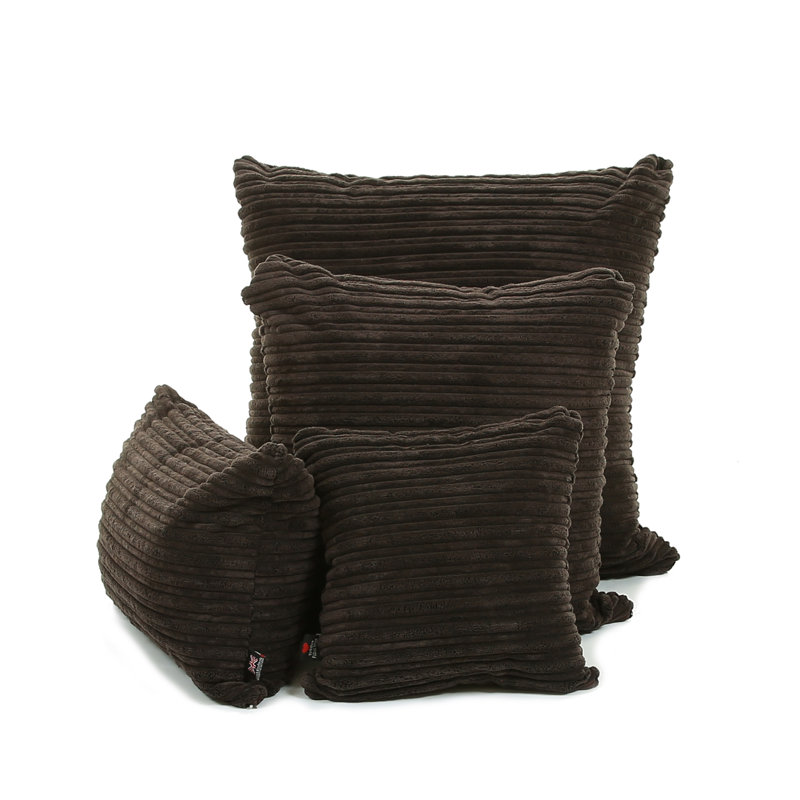 Moorebank Square Throw Cushion, Aubergine, 55 x 55cm