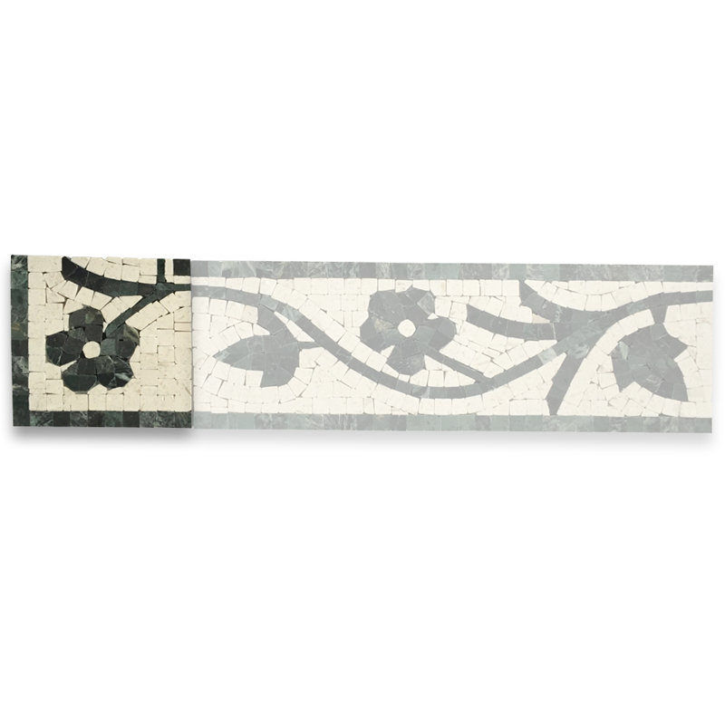 Carrelage mural en mosaïque 4 po x 4 po