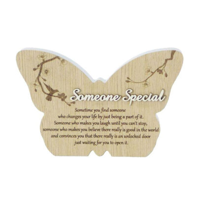 Plaque spéciale papillon pour quelqu’un