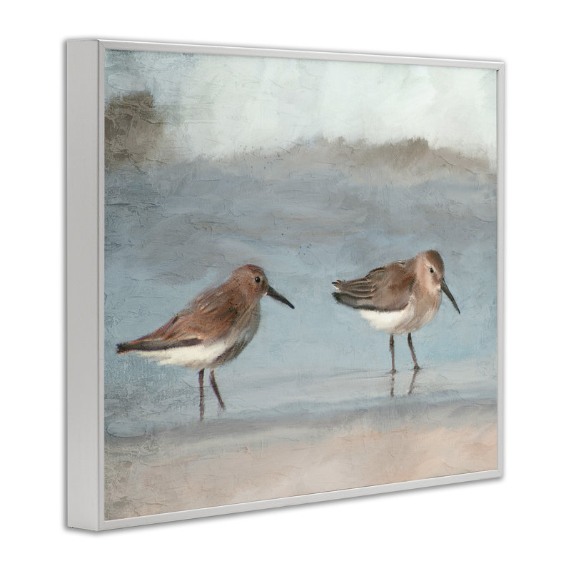 «Little Two Sandpiper pair», estampe numérique, conception de Kim Allen, H 24 po x l 30 po