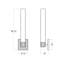 Applique murale 18 po Sceptre-102565432-102565436-102565437