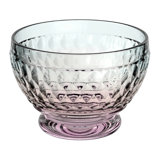 Villeroy & Boch Boston Pearl Collection Dessert Bowl, Made in Germany, Multicolored Shimmering, Dishwasher-safe, Bowl for Desserts & Snacks, Glass Bowl, Colored Crystal Glass, 8.5 oz Capacity