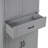 Bathroom Storage Cabinet With Doors And Drawer, Multiple Storage Space, Adjustable Shelf, Bathroom Storage