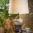 28.75 Inch Max Bejeweled Resin Table Lamp