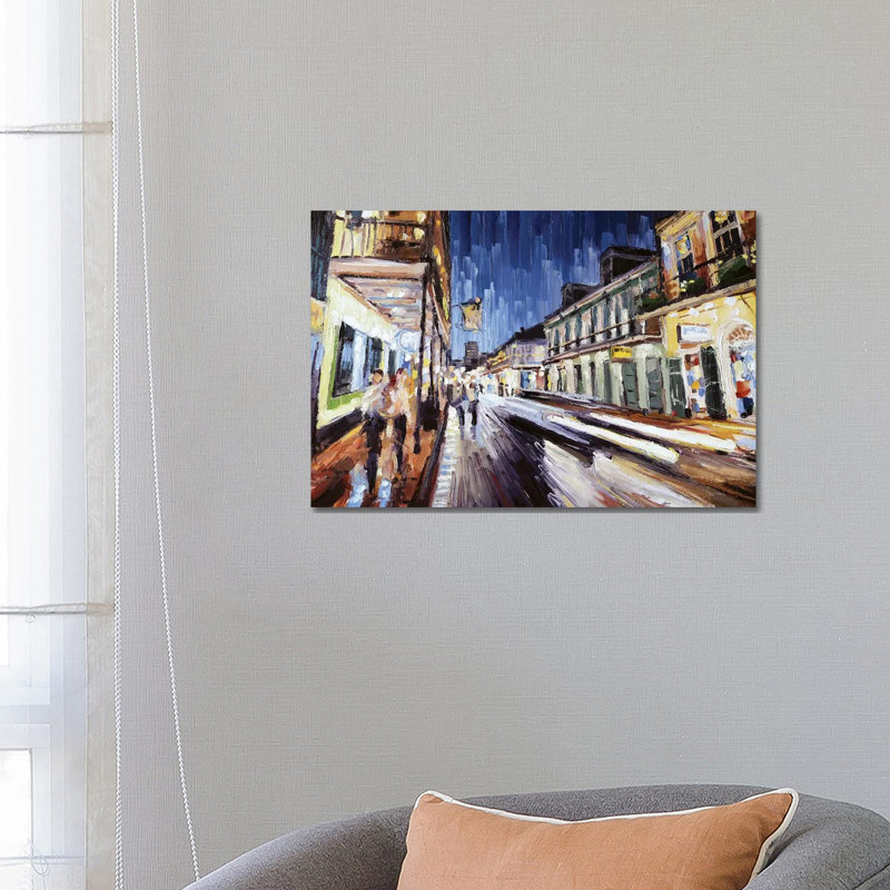Bourbon And St Peter by Roger Disney - Painting on Canvas, 45.72cm H x 66.04cm W x 3.81cm D, Wrapped Canvas