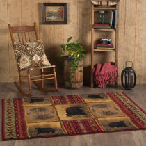 Fishing Hunting Area Rug, Hunting Bedroom Decor, Carpets 3d Hunting