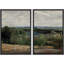 «Rolling Hills At Dusk Scenic», 2 pièces sur toile-98374049-98374050