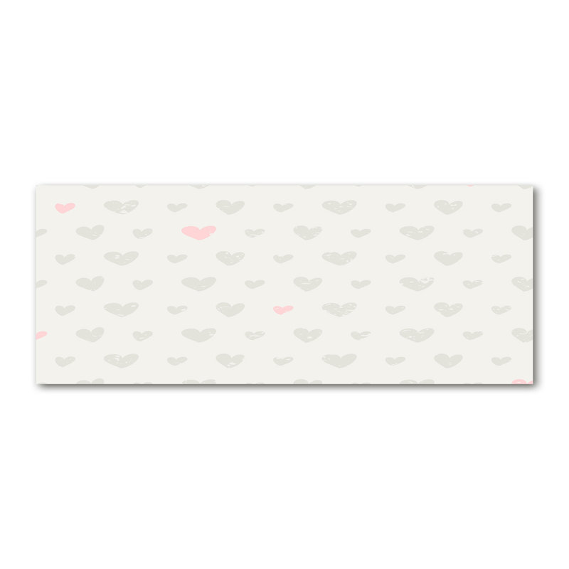 Hearts Background - No Frame Print on Canvas