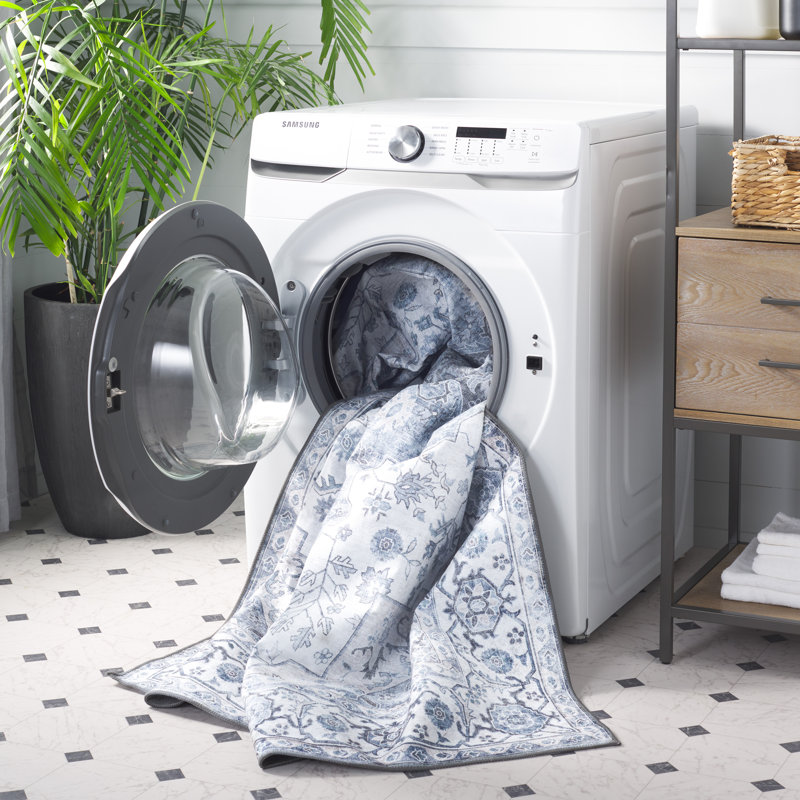 Mikali Machine Washable Non-Slip, Rectangle 183 x 274cm