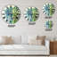 Horloge murale Peacock Bliss-73142332