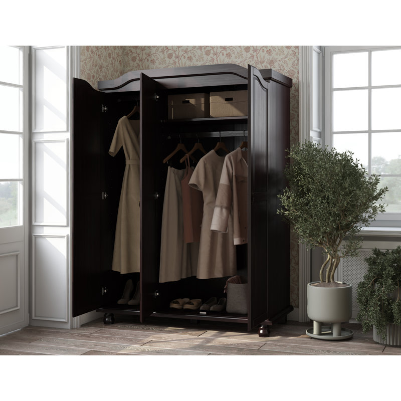 Armoire-penderie 3 portes Anass Kyle, Java