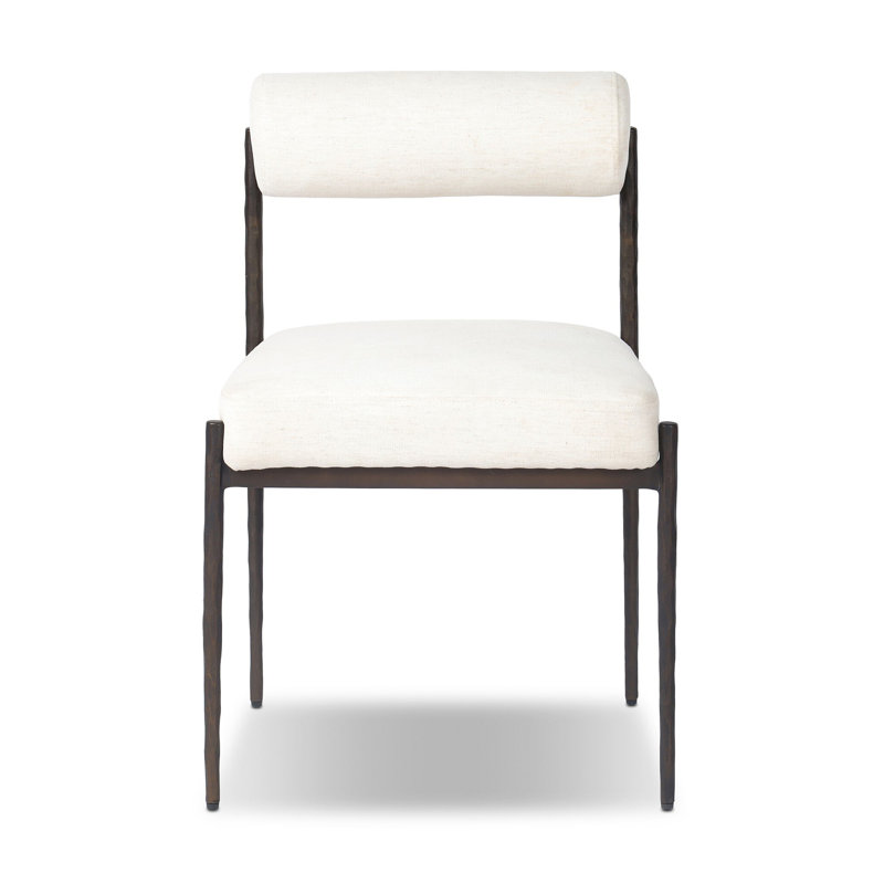 Jazelle Metal Dining Chair-Laughlin Ochre, Crypton Nomad Snow