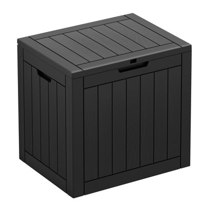 Boîte de rangement 31 gallons imperméable, durable et verrouillable avec siège