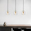 Pafford 3 - Light Gold Kitchen Island Pendant