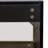 Black Wall Spice Rack Cabinet With Door For Kitchen And Dining - Space Optimized 15Mm Particle Board