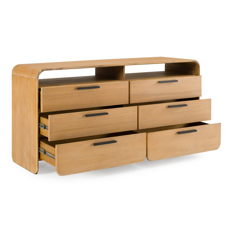 Dresden - Commode moderne en acacia naturel