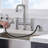 Landolt Kitchen Sink Faucet with Side Spray-77400711