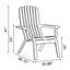 Chaise Adirondack pour l'extérieur-89096653