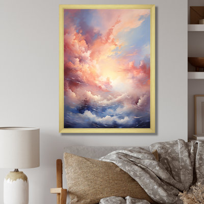 Atmosphère mystique du ciel sur toile