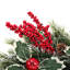 Faux Lighted Mixed Assortment 35cm Wreath