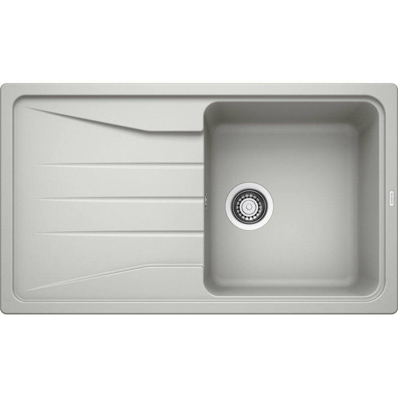 Sona Inset Kitchen Sink, Pearl Grey