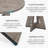 47" Round Farmhouse Dining Table-45727708
