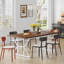 Rayaan Metal Base Dining Table