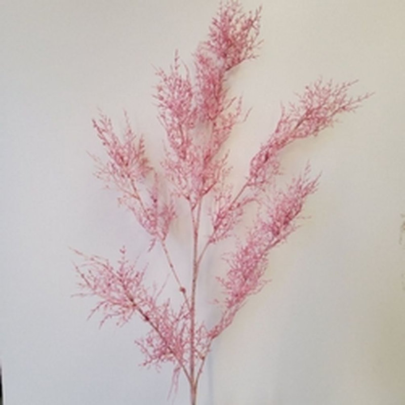 Branche de fougère artificielle 42 po, Rose