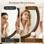 Miroir rond brun pour cadre mural-516049287