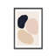 Composition abstraite par The Miuus Studio - Œuvre d'art encadrée sur papier-81386818-131292112-131292121
